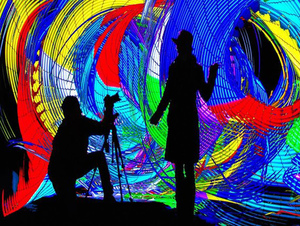 Video-Lightpainting-Station - Festival of Lights Berlin