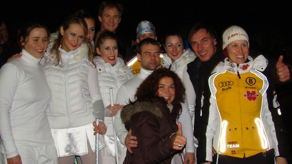 Till Pöhlmann, Sanostra Team & Kati Wilhelm Ruhpolding 2009