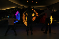 interaktive Video-Lightpainting-Station phaeno 2017- Foto 03