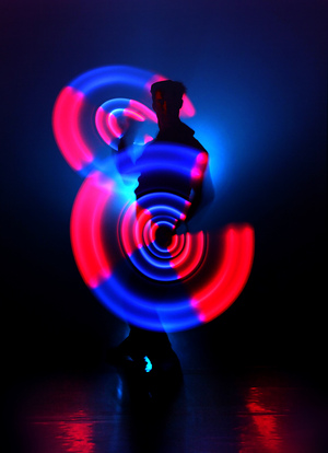 Till Poehlmann LU-MIX - Die LED-Keulen-Jonglage