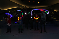 interaktive Video-Lightpainting-Station phaeno 2017- Foto 02