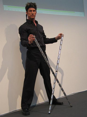 CeBit Künstlerpreis 2008 - Lichtjongleur Till Pöhlmann