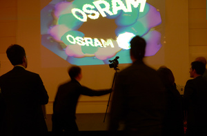 Interaktive-Lightpainting-Station bei den OSRAM "Illuminating Days" 2013